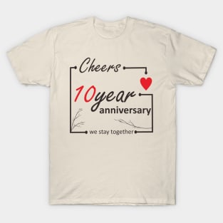 10 Year Anniversary T-Shirt